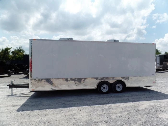 SLE Enclosed Trailers Custom Enclosed Trailer 8.5 X 24 White Storage 8 SLE Enclosed Trailers Custom Enclosed Trailer 8.5 X 24 White Storage - Image 6