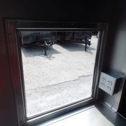 SLE Enclosed Trailers Custom Enclosed Trailer 8.5 X 24 White Storage 10 SLE Enclosed Trailers Custom Enclosed Trailer 8.5 X 24 White Storage -SLE Equipment shop sam 3596
