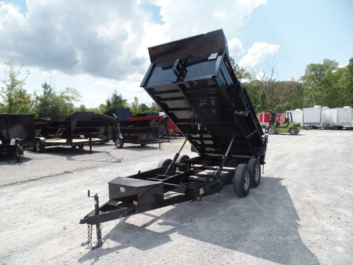 SLE Dump Trailers Heavy Duty Dump Trailer 6 X 12 With 5,200 Lb Axles And 2ft Sides 4 SLE Dump Trailers Heavy Duty Dump Trailer 6 X 12 With 5,200 Lb Axles And 2ft Sides - Image 2