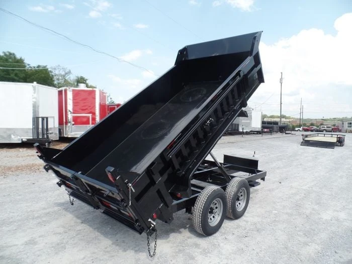 SLE Dump Trailers Heavy Duty Dump Trailer 6 X 12 With 5,200 Lb Axles And 2ft Sides 7 SLE Dump Trailers Heavy Duty Dump Trailer 6 X 12 With 5,200 Lb Axles And 2ft Sides - Image 5
