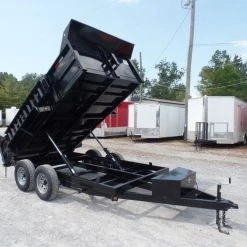 SLE Dump Trailers Heavy Duty Dump Trailer 6 X 12 With 5,200 Lb Axles And 2ft Sides 13 SLE Dump Trailers Heavy Duty Dump Trailer 6 X 12 With 5,200 Lb Axles And 2ft Sides -SLE Equipment shop sam 3869