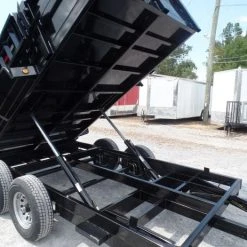 SLE Dump Trailers Heavy Duty Dump Trailer 6 X 12 With 5,200 Lb Axles And 2ft Sides 10 SLE Dump Trailers Heavy Duty Dump Trailer 6 X 12 With 5,200 Lb Axles And 2ft Sides -SLE Equipment shop sam 3870