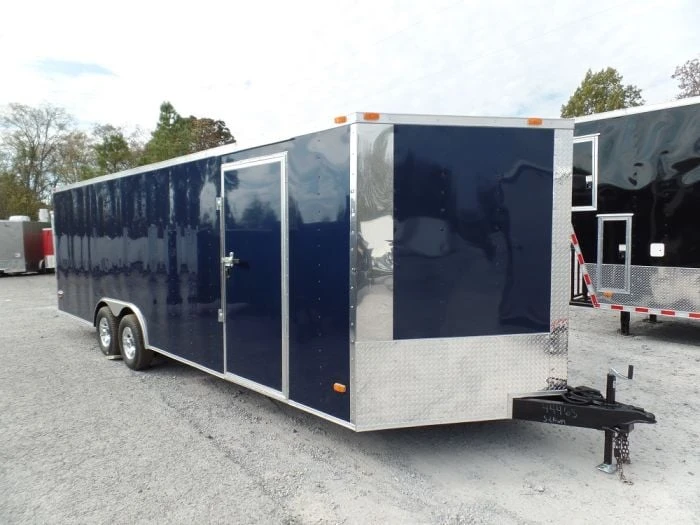 SLE Enclosed Trailers Enclosed Trailer 8.5' X 24' Indigo Blue Equipment Hauler Storage 7 SLE Enclosed Trailers Enclosed Trailer 8.5' X 24' Indigo Blue Equipment Hauler Storage - Image 5