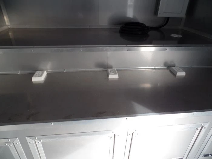 SLE Enclosed Trailers Enclosed Trailer 8.5' X 36' Indigo Blue Gooseneck Motorcycle Hauler Storage 6 SLE Enclosed Trailers Enclosed Trailer 8.5' X 36' Indigo Blue Gooseneck Motorcycle Hauler Storage - Image 4