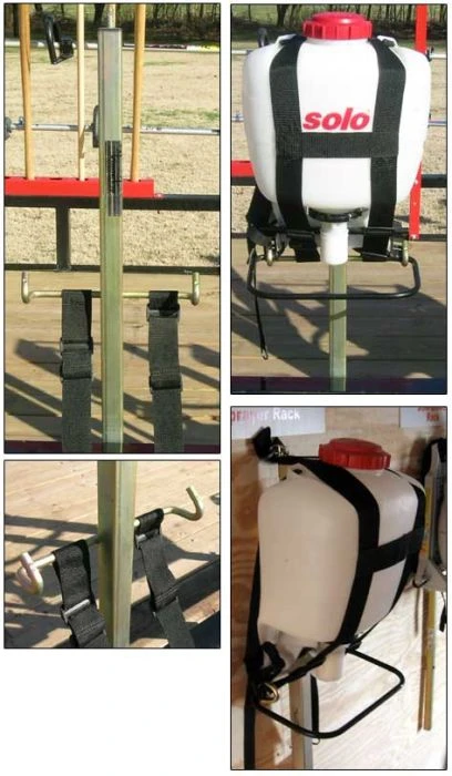 Trimmer Trap SR-1 Backpack Sprayer Rack For Solo Style Sprayers 3 Trimmer Trap SR-1 Backpack Sprayer Rack For Solo Style Sprayers