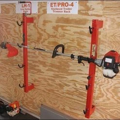 Trimmer Trap Enclosed Trailers String Trimmer Rack (holds 4) -SLE Equipment shop tt1 1