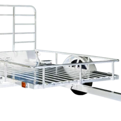 DK2 MMT4X6OG Open Rail Galvanized Utility Trailer
